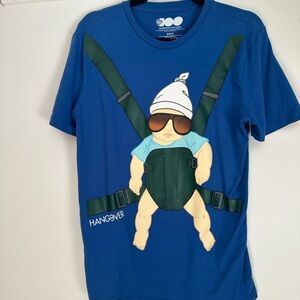 **3 for $15**Warner Bros. Blue Hangover Baby Carlos tee size small